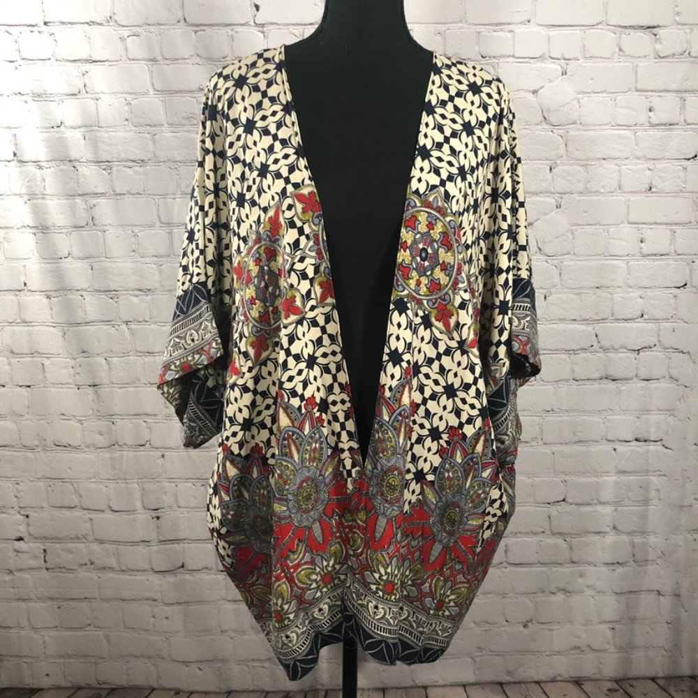 Super Soft Open Front Kimono